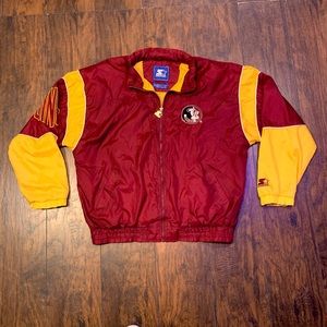 VTG Starter FSU windbreaker with hood